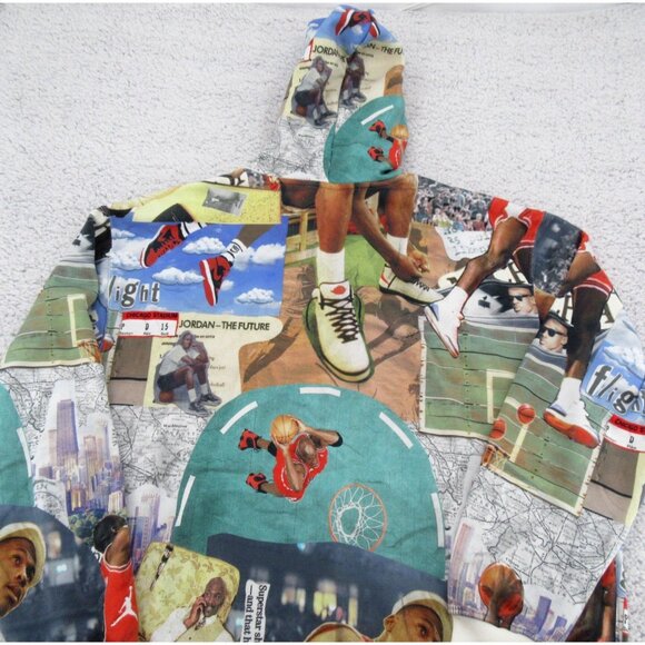 Jordan Brooklyn Fleece Printed Basketball Hoodie Mens Size XL NEW - Picture 8 of 14